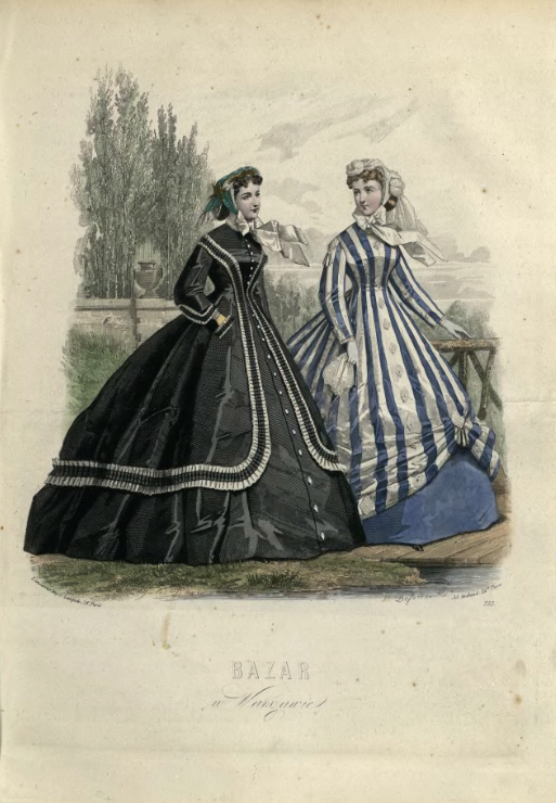 Bazar tygodnik mód i robót ręcznych. R. 1, 1865, no 21 E-BUW