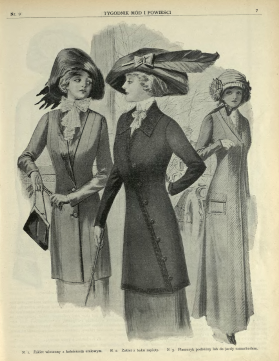 Tygodnik Mód i Powieści pismo ilustrowane dla kobiet. R. 52, 1910, no 9 E-BUW