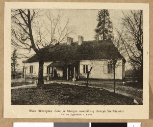Wola Okrzejska - a small manor house, where Sienkiewicz was born