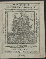 Historya O Ionaszv : Dla Rozmyślània nadrozszey Męki Pana Iesvsowey [...] - Zawieszko, Gabriel ( -1646)