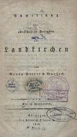 Anweisung über zweckmäßige Anlegung der Landkirchen : mit 13 Kupfertafeln - Borheck, Georg Heinrich (1751-1834)