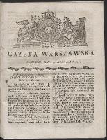 Gazeta Warszawska. R.1790 Nr 36