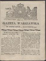 Gazeta Warszawska. R.1792 Nr 36