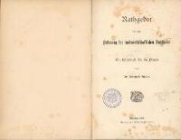 Rathgeber bei der Fütterung der landwirthschaftlichen Nutzthiere : ein Hülfsbuch für die Praxis - Schulze, Bernhard (1857- )