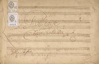 Polonoise pour clavicembalo [Rękopis] - Stefani, Jan (1746-1829). Kompozytor