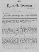 Dziennik Domowy. 1844. T. 5. Nr 2