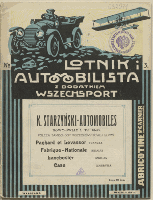 Lotnik i Automobilista: miesięcznik ilustrowany poświęcony lotnictwu i automobilizmowi. R. 4, 1914, № 3