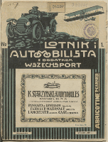 Lotnik i Automobilista: miesięcznik ilustrowany poświęcony lotnictwu i automobilizmowi. R. 4, 1914, № 1