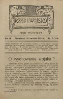 Rząd i Wojsko. 1921, nr 17 (24 IV)
