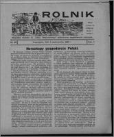Rolnik : bezpłatny dodatek do "Głosu Wąbrzeskiego" poświęcony zagadnieniom rolniczym 1930.10.04, R. 2, nr 39