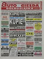 Auto Giełda Dolnośląska : regionalna gazeta ogłoszeniowa, 2004, nr 12 (1100) [30.01]