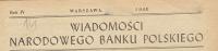 Wiadomości Narodowego Banku Polskiego, 1948.02 nr 2