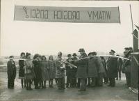 Uroczyte otwarcie Rejonu Dróg Publicznych w Mrągowie 1977. 1 - Gołowicz, Wacław (1919-1983). Fot.