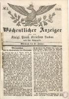 Wöchentlicher Anzeiger, 1849, Jg. 32, No. 5