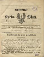 Grottkauer Kreis-Blatt, 1861, St. 1