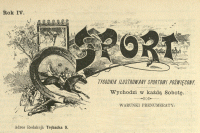 Sport : tygodnik ilustrowany : z dodatkami w miarę potrzeby. R. 8, 1902, no 29