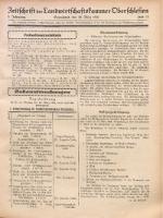 Zeitschrift der Landwirtschaftskammer Oberschlesien, 1931, Jg. 5, Heft 13