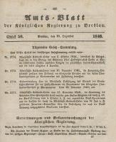 Amts-Blatt der Königlichen Regierung zu Breslau., [Bd. 37], Stück 50 (16 Dezember 1846)