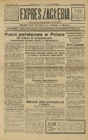 Expres Zagłębia. Jedyny organ demokratyczny niezależny woj. kieleckiego, 1933, R. 8, Nr. 24