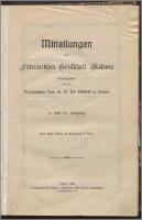 Mitteilungen der Litterarischen Gesellschaft Masovia 1904 Jg. 10 H. 10