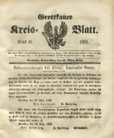 Grottkauer Kreis-Blatt, 1855, St. 11