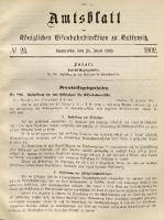 Amtsblatt der Königlichen Eisenbahndirektion zu Kattowitz, 1902, nr 28