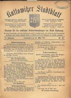 Kattowitzer Stadtblatt, 1913, Jg. 6, nr 44