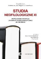 Studia Neofilologiczne, T. 11 - wstęp