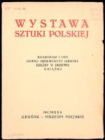 Wystawa sztuki polskiej : krajobraz i lud : dawne drzeworyty ludowe, rzeźby w drewnie, książki