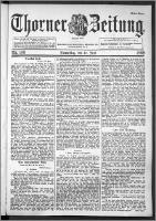 Thorner Zeitung 1898, Nr. 150 Erstes Blatt