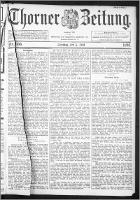 Thorner Zeitung 1896, Nr. 156 Erstes Blatt