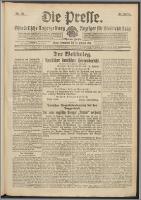 Die Presse 1916, Jg. 34, Nr. 36 Zweites Blatt