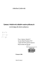 Synteza i właściwości układów makrocyklicznych zawierających rdzeń sacharozy - Listkowski, Arkadiusz