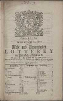 Sechste Lyste der Vierten und letzten Classe von der Acht und Zwanzigsten Lotterey im Bischöflichen Schottlande von 48000 fl. Aufgerichtet den 25. Juni 1753.