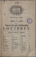 Vierte und letzte Lyste der Zweyten Classe von der Neun und vierzigsten Spendhausschen Lotterey.