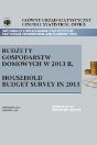 Household Budget Surveys in 2013