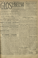 Głos Lubelski : pismo codzienne : [organ prasowy endecji lubelskiej Narodowej Demokracji], 1923, R. 10, nr 67