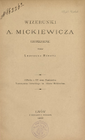 Wizerunki A. Mickiewicza : uzupełnienie - Méyet, Leopold (1850-1912)