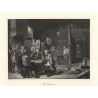 Le Cabaret / Boors drinking / Zechstube / Szynk - Teniers, D.