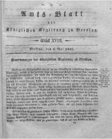 Amts-Blatt der Königlichen Regierung zu Breslau, 1827, Bd. 18, St. 18