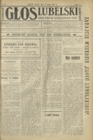 Głos Lubelski : pismo codzienne : [organ prasowy endecji lubelskiej Narodowej Demokracji], 1914, R. 2, nr 47