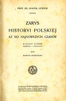 Zarys historii polskiej aż do najnowszych czasów - Lewicki, Anatol (1841-1899)