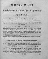 Amts-Blatt der Königlichen Breslauschen Regierung, 1814, Bd. 4, St. 45
