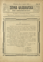 Ziemia Włodawska : organ samorządowo-społeczny, 1924, R. 2, nr 4