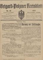 Belgard-Polziner Kreisblatt, 1920, Nr 95