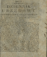 Dziennik Urzędowy Województwa Lubelskiego, 1824, nr 45