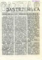 Gazeta Jastrzębska. Pismo Polskiej Partii Socjalistycznej, nr 1 - brak autora