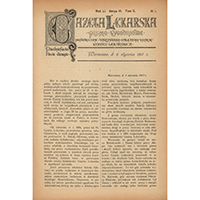 Gazeta Lekarska. 1917, R. 51, T. 2, nr 31
