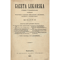 Gazeta Lekarska. 1867, R. 1, T. 2, nr 42