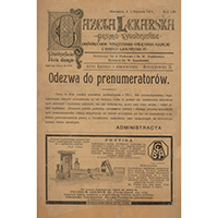 Gazeta Lekarska. 1919, R. 53, T. 4, nr 31